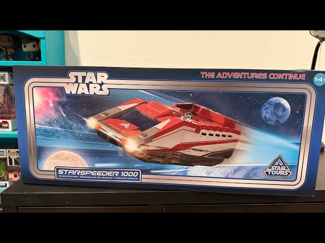 STARSPEEDER 1000 PLAYSET IN-DEPTH REVIEW (Disney Parks, 2025