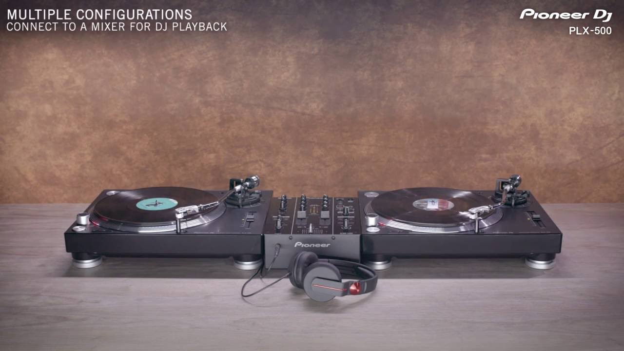 Pioneer DJ PLX-500 Direct-Drive Professional Turntable | Guitar Center
