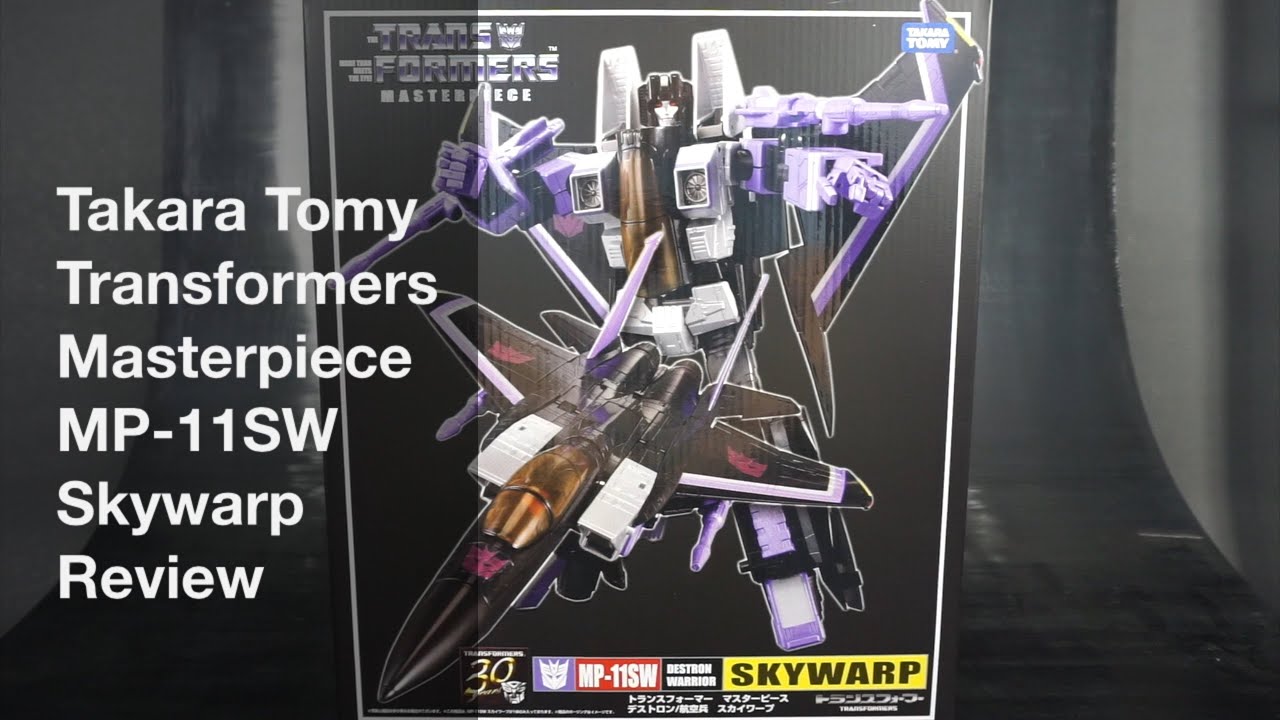 Takara Tomy Transformers Masterpiece MP-11SW Skywarp Review and