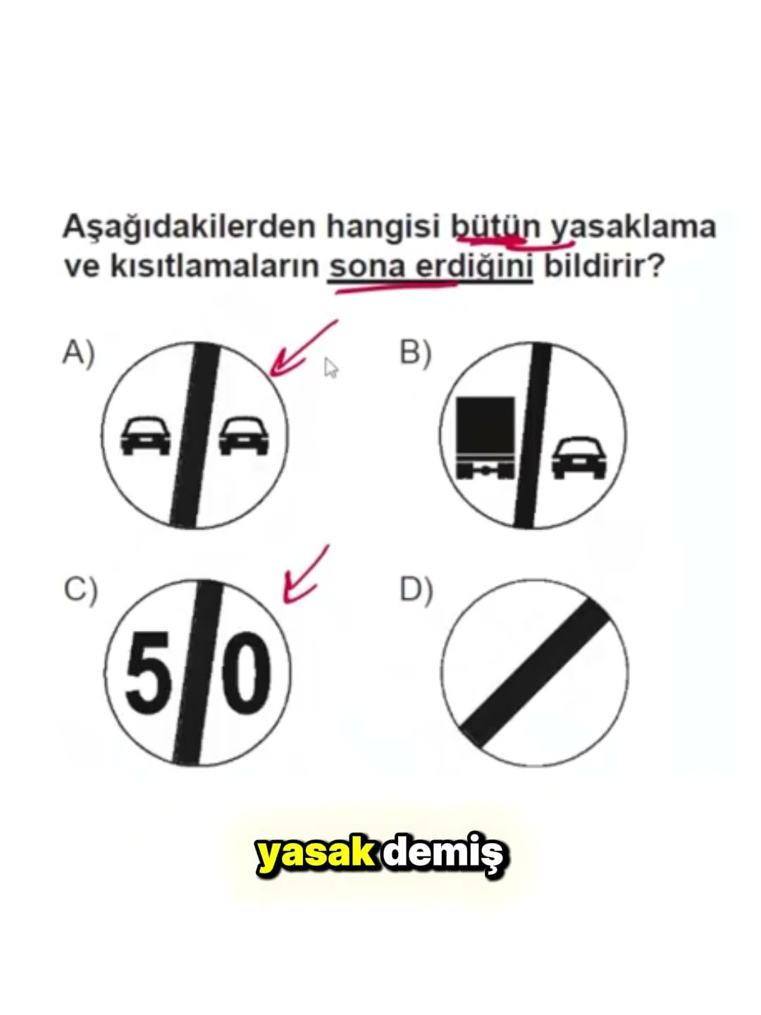 Questions You Might Encounter on the Driving License Exam