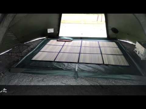 グッズ】コールマンのリビングフロアシート270 - YouTube