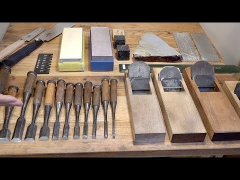 大工、木工道具を爆買いしました（鉋×4 鑿×12 鋸×2 砥石×2 天然砥石×3