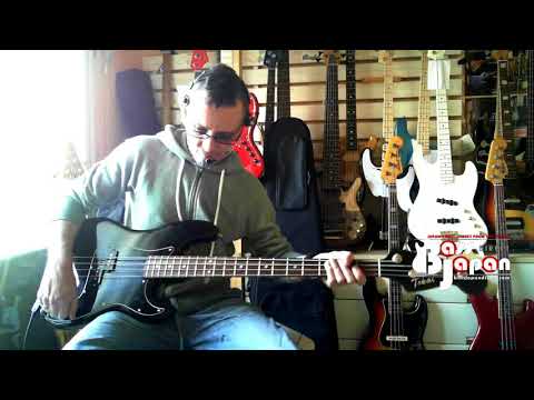 Tokai Hard Puncher TPB50G circa 1983 - YouTube