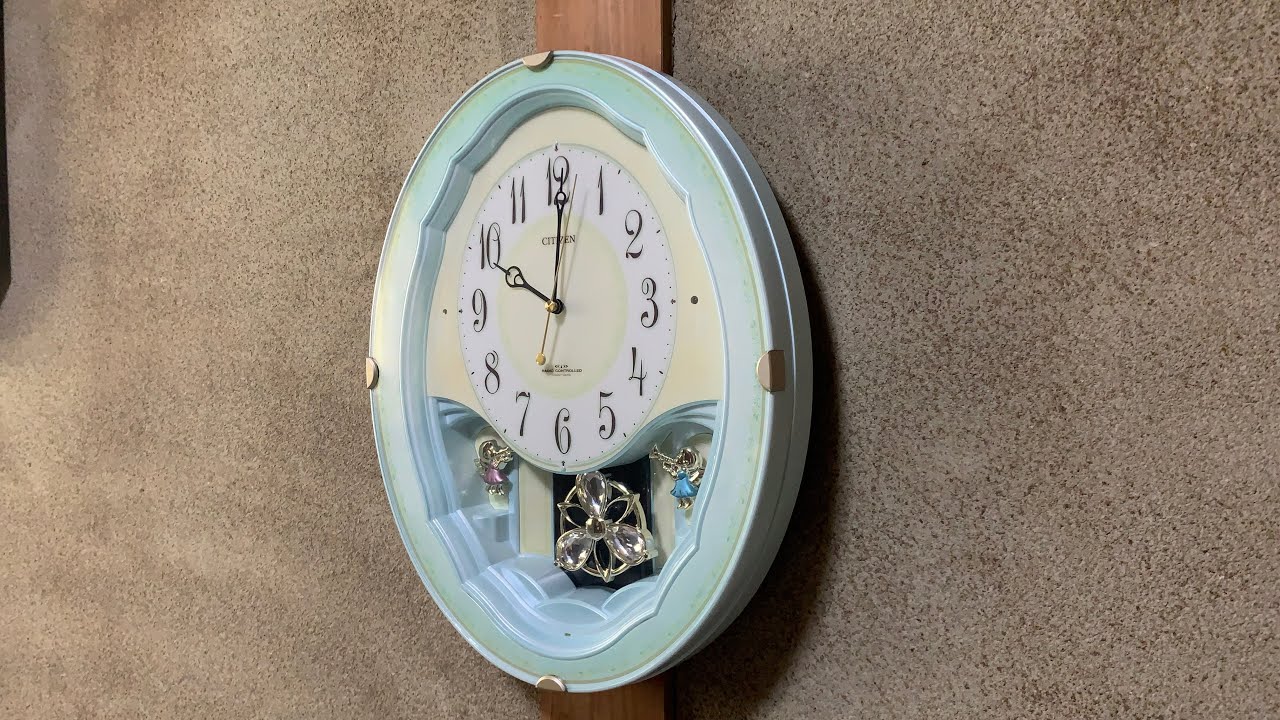 シチズンパルミューズM479［からくり時計］ - YouTube