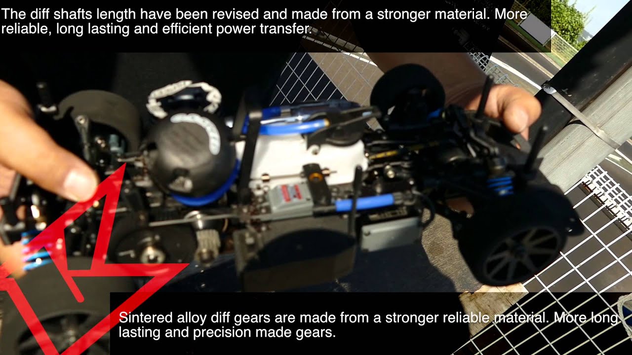 KYOSHO V-ONE R4 Evo. - YouTube