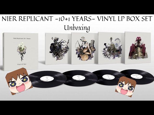 Nier Replicant 10+1 Years Vinyl LP Box Unboxing - YouTube