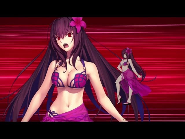 FGO】スカサハ〔アサシン〕(水着) 宝具＆スキル＆全バトルモーション集