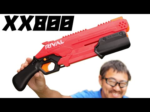 ナーフ Nerf RIVAL XX800 ソードオフショットガンタイプ 丸い弾を撃ち