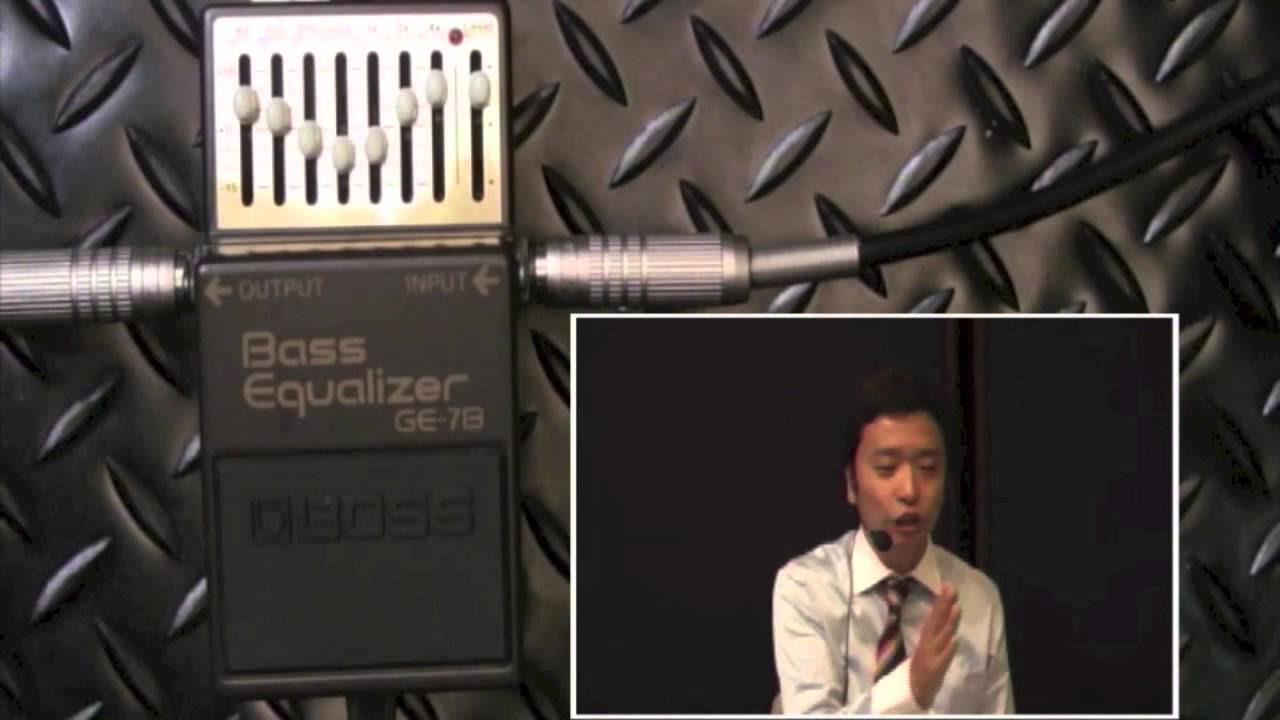試奏動画】BOSS GE-7B BASS Equalizer 【BOSS COMPACT PEDAL 100th