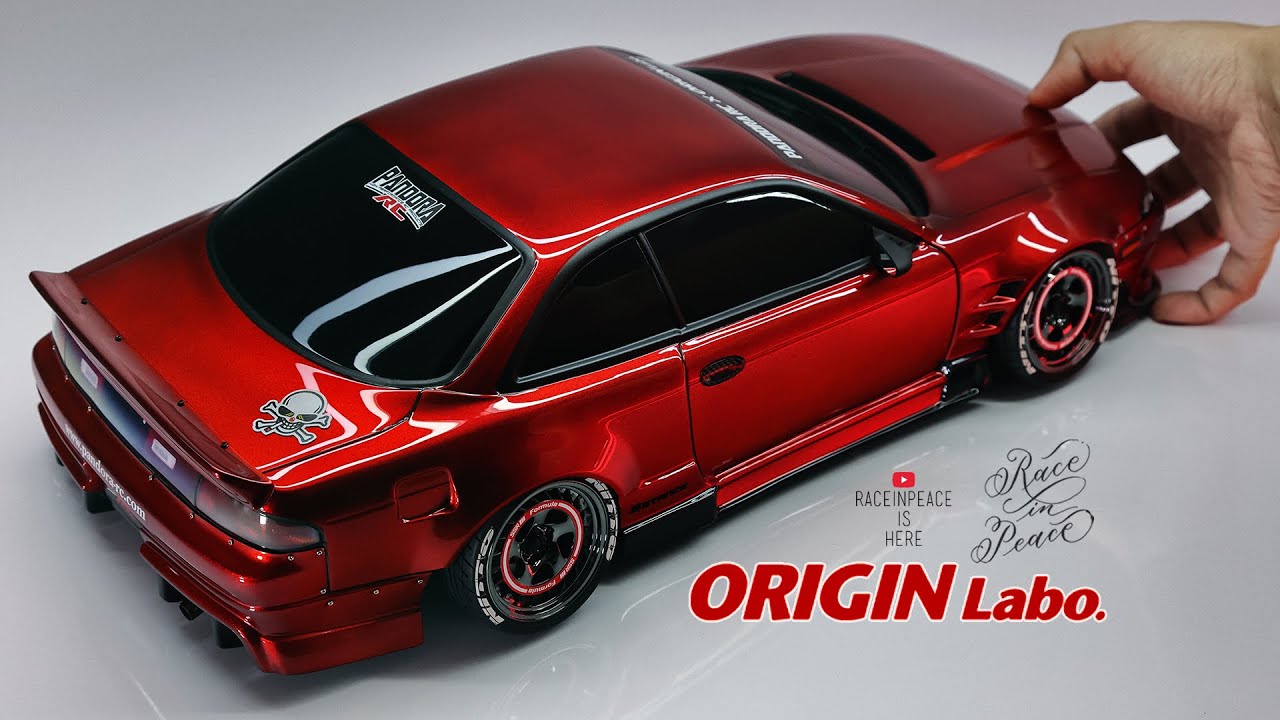 Pro-Line CANDY BLOOD RED, ORIGIN Labo. PANDORA RC NISSAN SILVIA