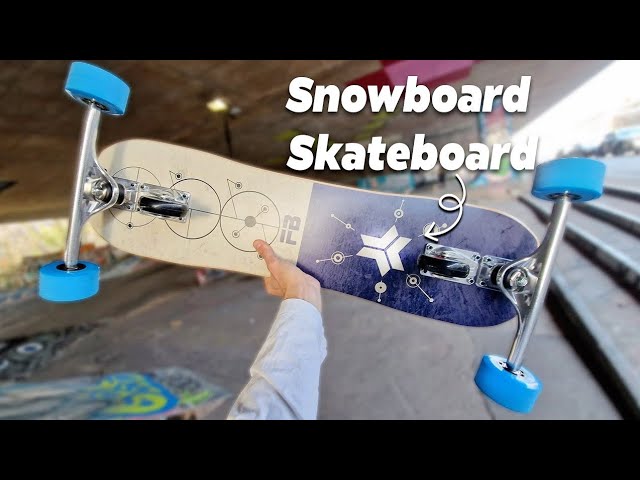 Freebord 5 Review: The Snowboard of Skateboarding? - YouTube