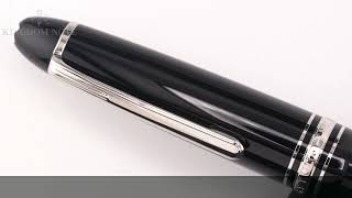 MONTBLANC モンブラン 万年筆 マイスターシュテュック プラチナライン