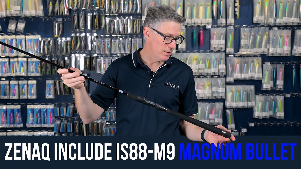 Zenaq Inqlude IS88 M9 Magnum Bullet Rod Review - YouTube