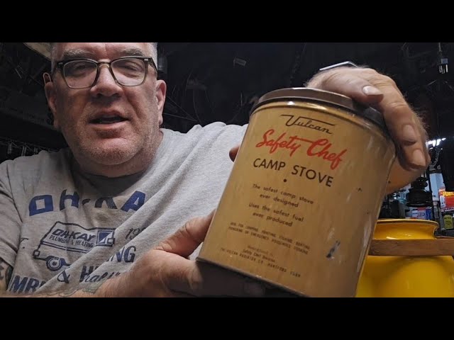 Vulcan Safety Chef - Camp stove - YouTube