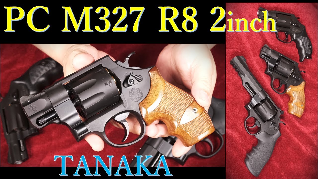 S&W PC M&P R8 2inch HW ver.2 モデルガン / タナカワークス - YouTube