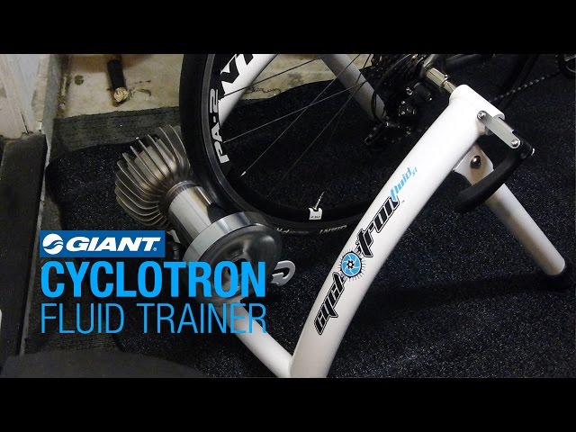 Giant Cyclotron Fluid ST Trainer Setup, Spinning, Noise, Teardown
