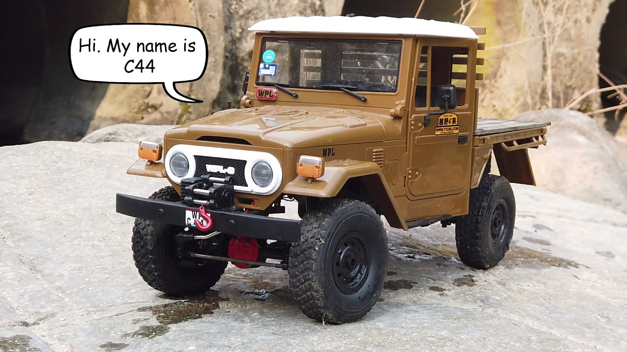 WPL RC C44 - World First Preview - YouTube