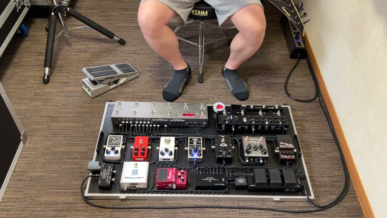 BBPreamp VS G- Stage 少し音楽っぽく？ リズムマシーンを使用