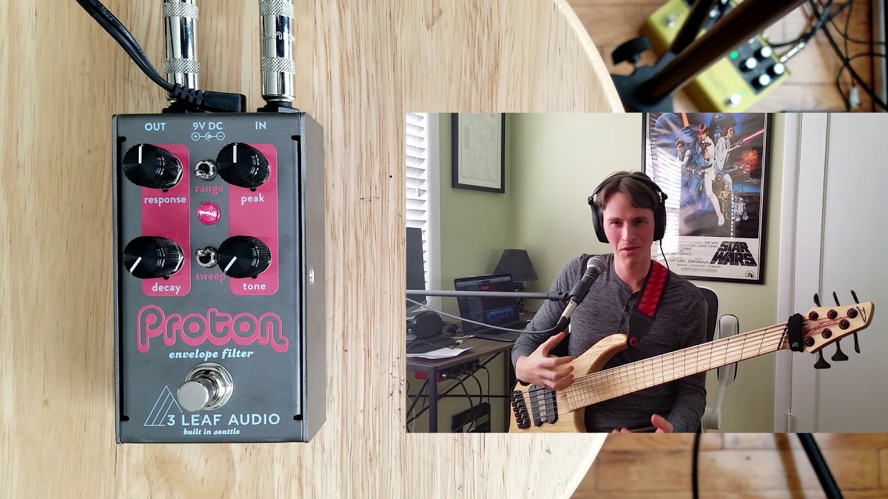 3 Leaf Audio Proton Envelope Filter - Bass Demo - YouTube