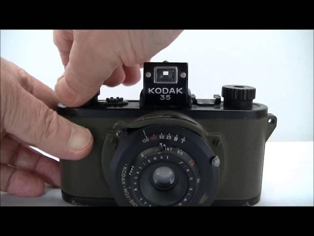 KODAK 35(PH-324)軍用カメラ操作 - YouTube