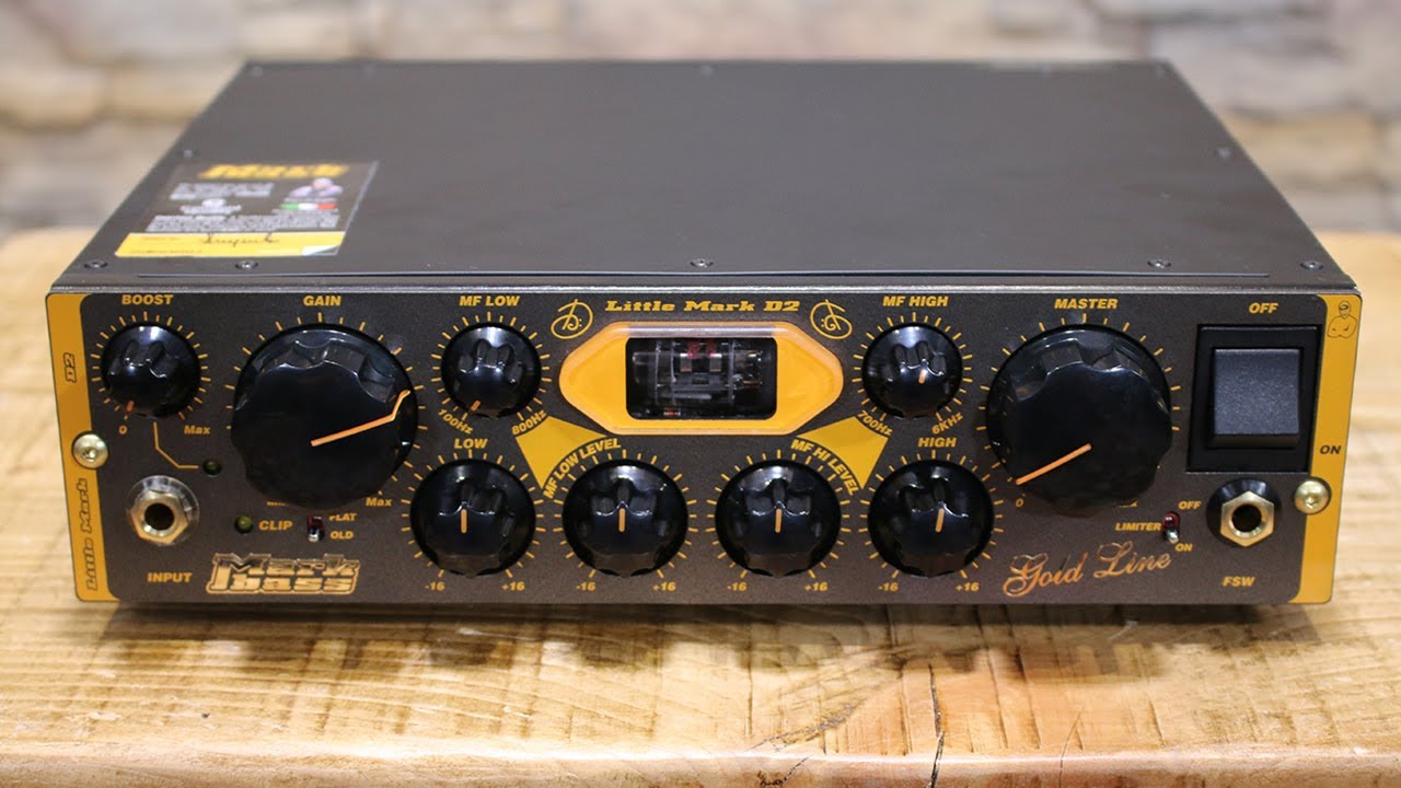 Markbass Little Mark Vintage D2 - Bass Guitar Review - YouTube