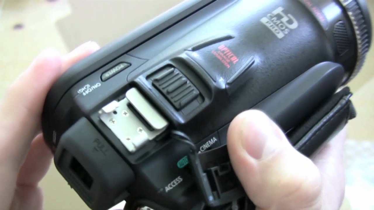 Canon Vixia HF G10 Unboxing: My New Camera - YouTube