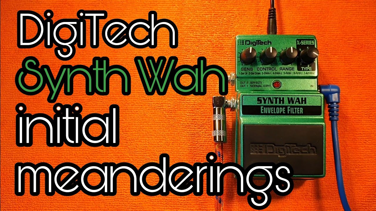 Digitech Synth Wah - YouTube