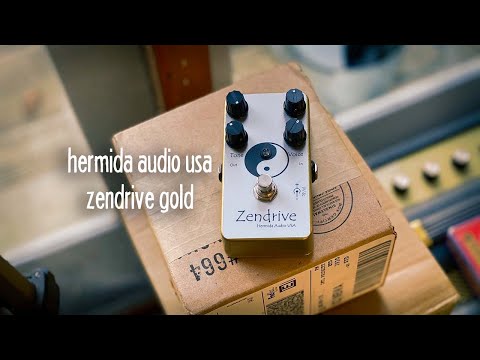 Hermida Audio USA: ZenDrive Gold Overdrive - YouTube