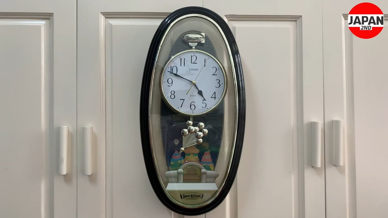 CITIZEN Clock 4MP710 シチズン スイートハウス からくり 振り子