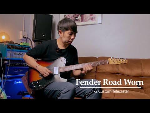 Fender Road Worn '72 Custom Telecaster By Guitarcoach Shop - YouTube