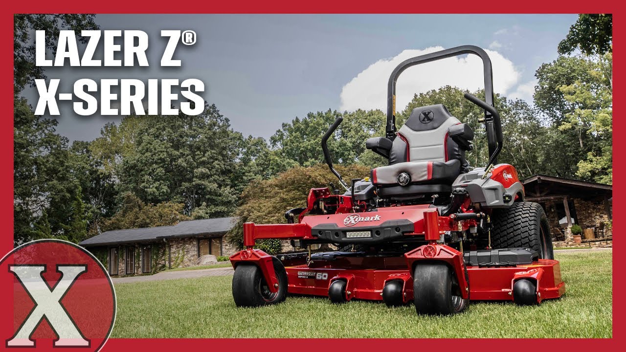 2025 Lazer Z X-Series Zero-Turn Mower | Exmark - YouTube