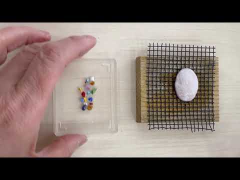 七宝焼の作り方：フリット法2－2 - YouTube