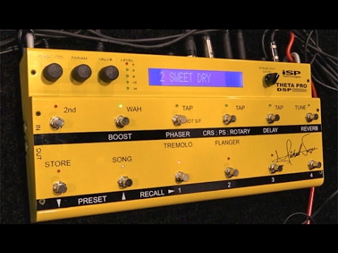 NAMM '17 - ISP Technologies Michael Sweet Signature Theta Pro DSP