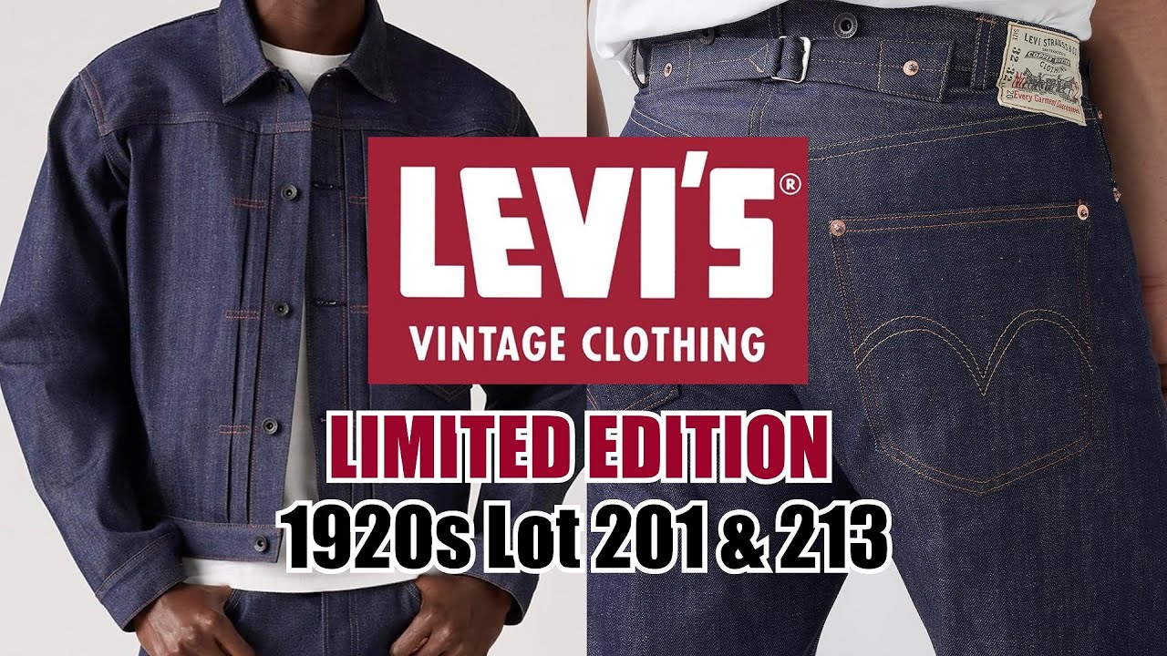 世界限定800着 LVC 1920s Lot.201 213 セットアップ リーバイス