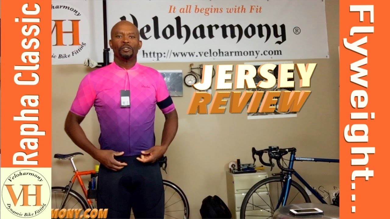 Rapha Block Fade Print Classic Flyweight Jersey - YouTube