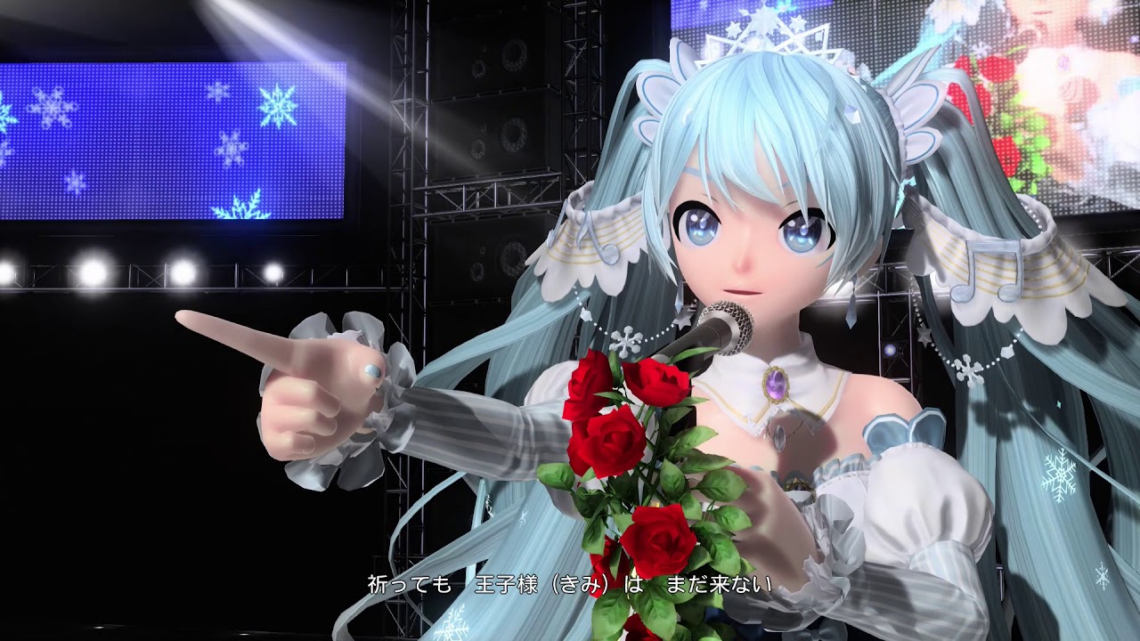 初音ミク】白い雪のプリンセスは (雪ミク 2019)【Project DIVA Future