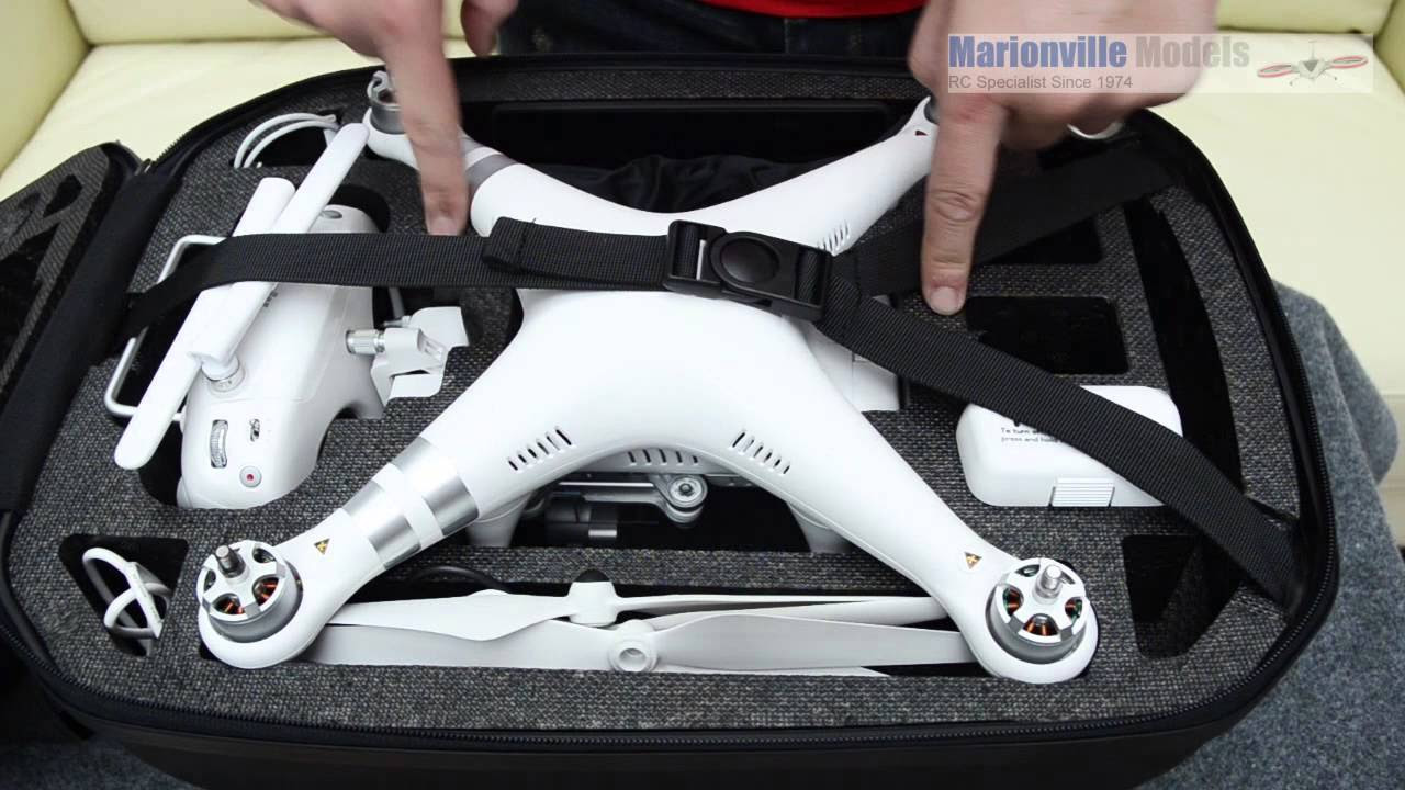 Review of the DJI Phantom 3 - Back Pack, Carry Case, Hard Shell