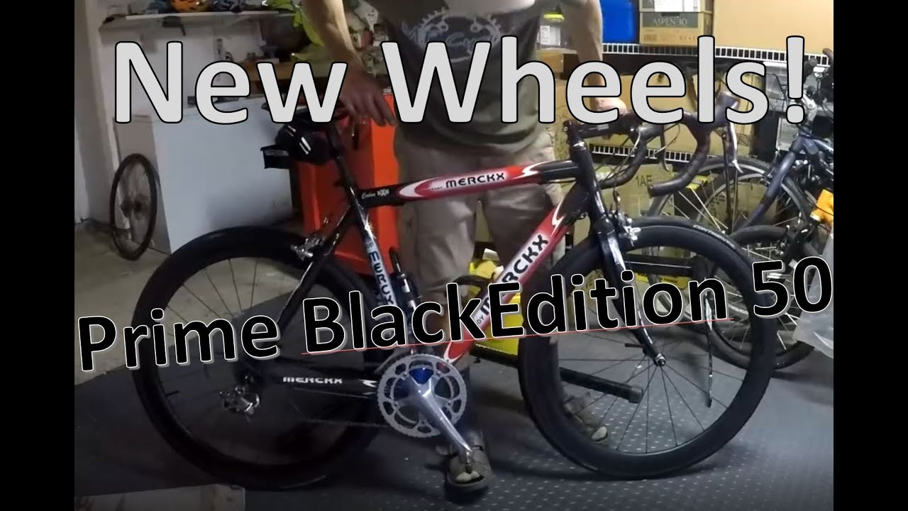 NEW WHEELS! - Prime BlackEdition 50 Carbon wheelset: Valve