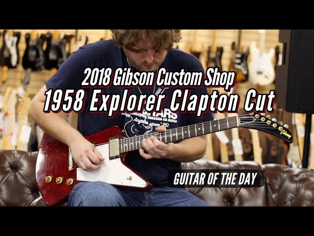 2018 Gibson Custom Shop 1958 Explorer Clapton Cut | Guitar of the