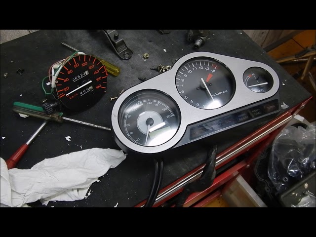 CBR400F化計画12 メーターの方針 - YouTube