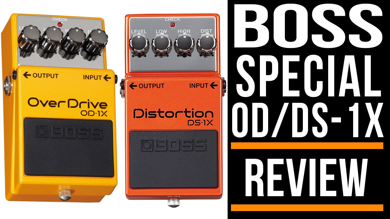 BOSS Special Edition OD1-X & DS1-X Guitar Pedal | Review | Michael