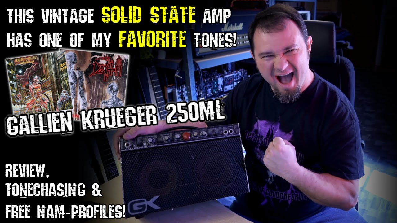 Gallien Krueger 250ML - Secret Metal Tone LEGEND! | Review + FREE