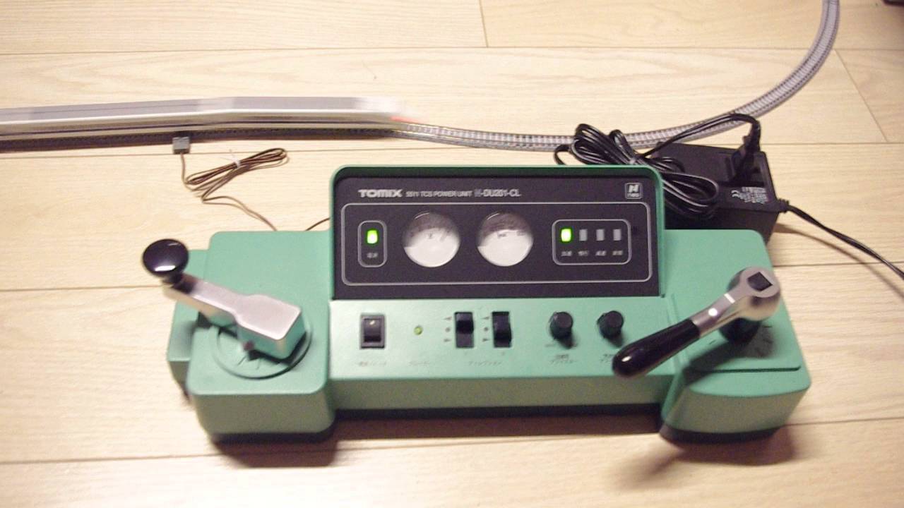 Tomix TCS power unit - YouTube
