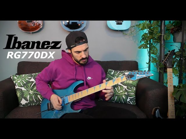 Ibanez RG770DX Laser Blue (Original 1993) Review - YouTube