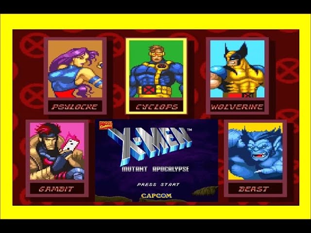 カプコンのアメコミ系レアゲー！？アクションゲーム『X-MEN』をプレイ