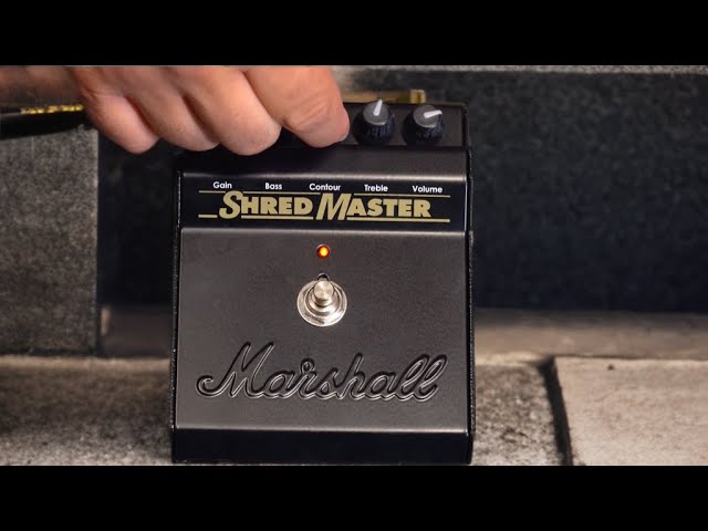Marshall Shredmaster Vintage Reissue Pedal - preamp overdrive