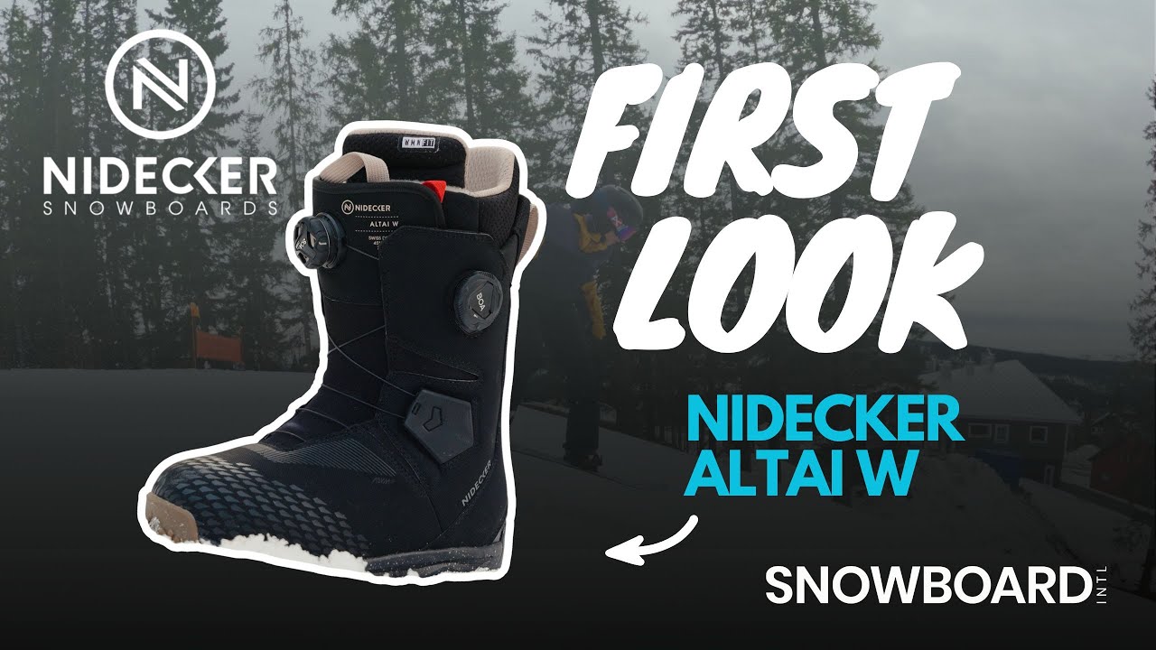 Nidecker Altai W Boots 25/26 - First Look - YouTube