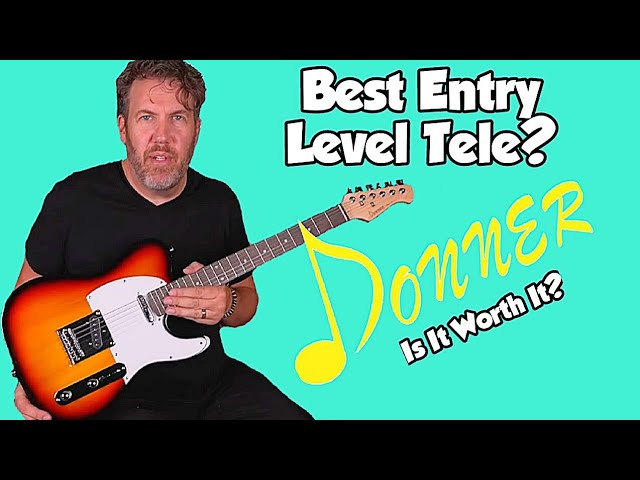 Donner DTC-100S Telecaster Style Guitar - This Guitar Surprised Me