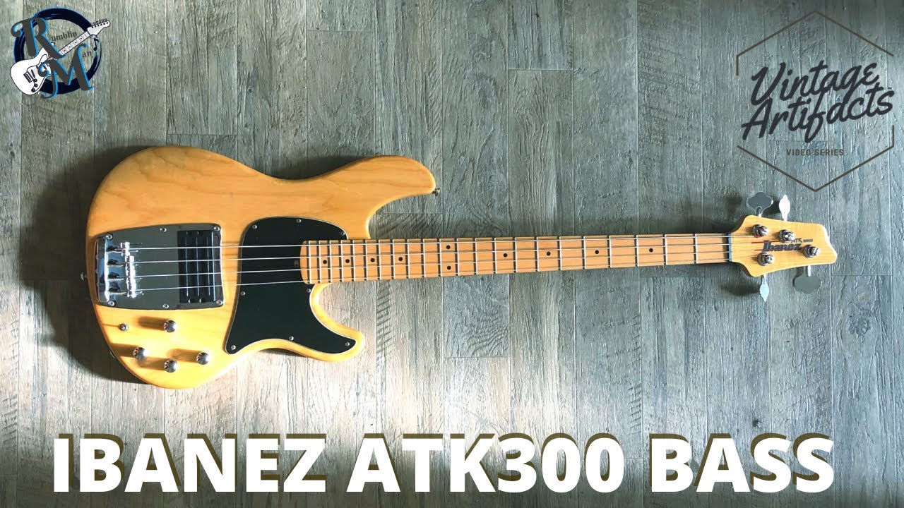 Ibanez ATK300 Bass Guitar // Vintage Artifacts - YouTube
