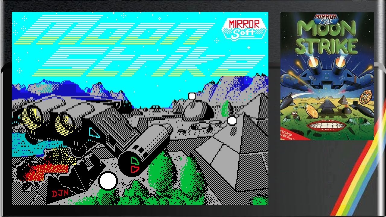 Moon Strike (Mirrorsoft / 1987) ZX Spectrum Review - YouTube